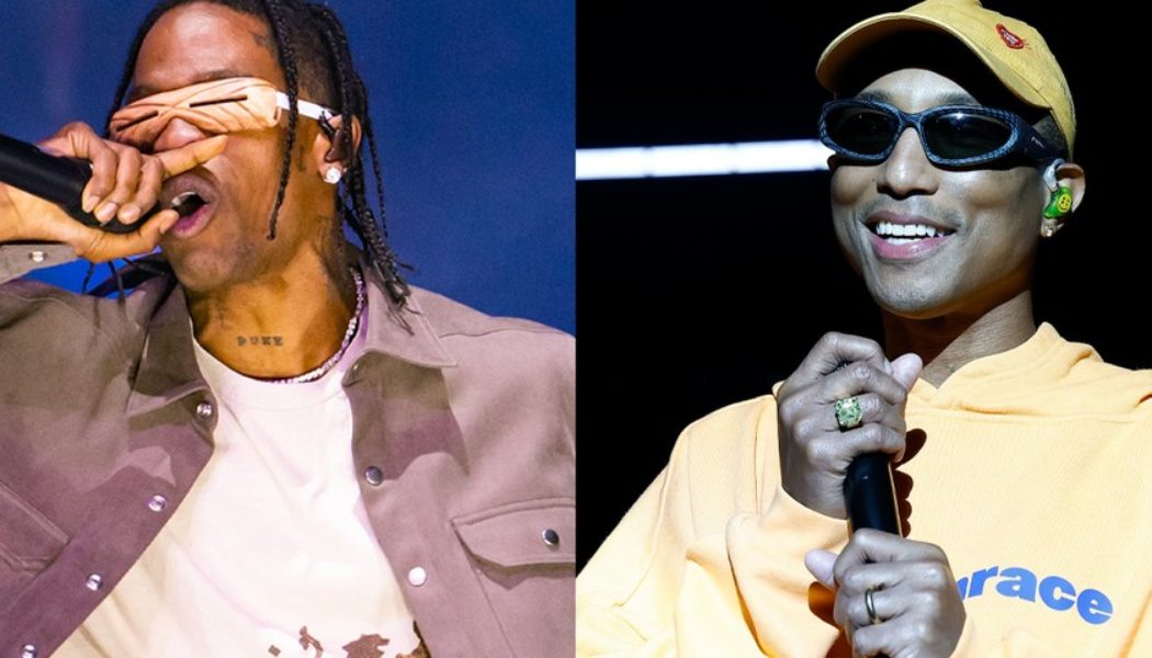 Travis Scott and Pharrell Spotted Working Together on ‘Utopia’