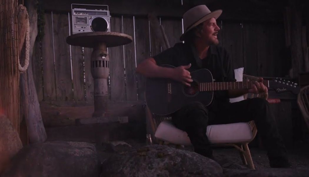 Watch Pearl Jam’s Eddie Vedder Cover Joe Strummer’s “Long Shadow”