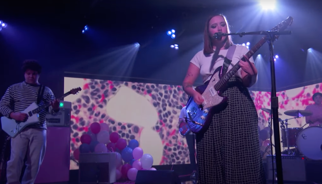 Watch Soccer Mommy Perform “Feel It All the Time” on Kimmel