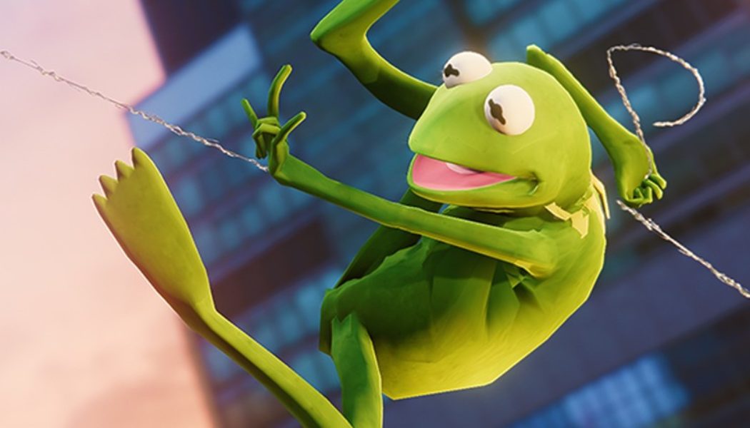 You Can Now Play as Web-Slinging Kermit the Frog in ‘Marvel’s Spider-Man’ on PC