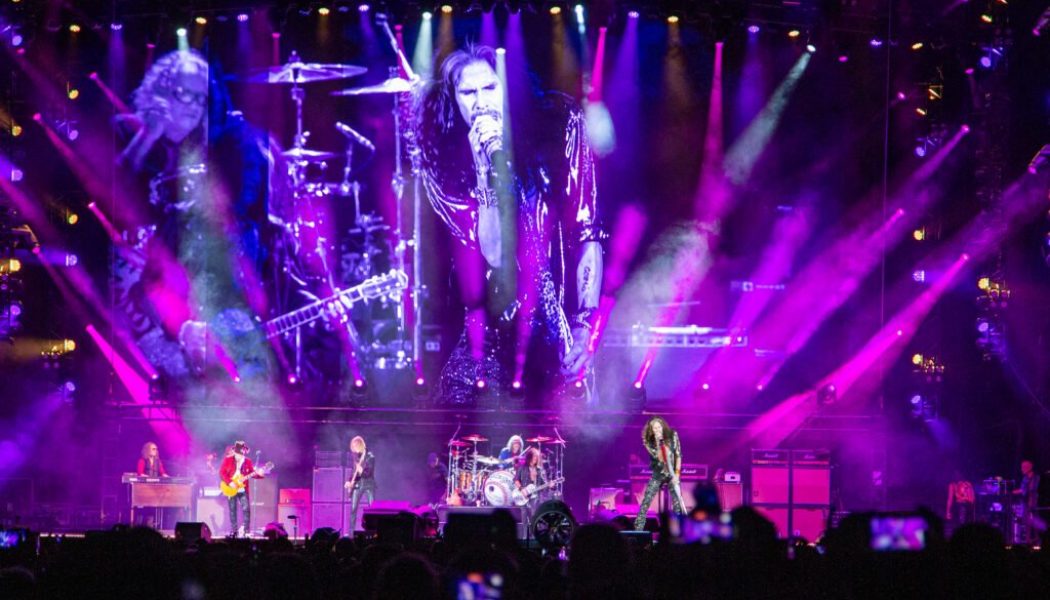 Aerosmith Play With Time at 50th Anniversary Show in Boston