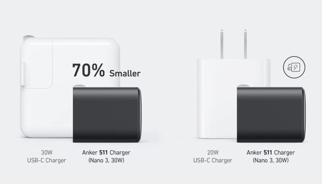 Anker’s 30W Nano 3 looks like Apple’s tiny iPhone plug, but it can charge laptops