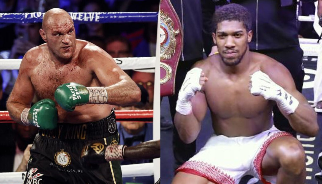 Anthony Joshua Accepts Tyson Fury Fight For December 3rd