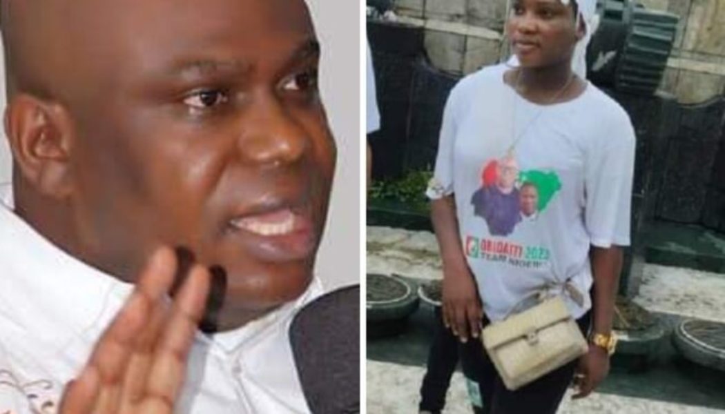 Apostle Chibuzor Grants Scholarship, Automatic Employment to Girl Sacked for Joining Peter Obi Rally by Her APC Boss