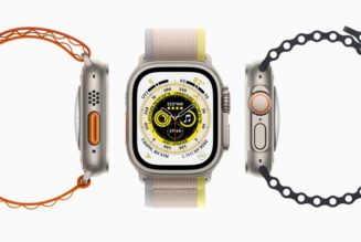 Apple Launches Apple Watch Ultra, a “Rugged” New Flagship Model