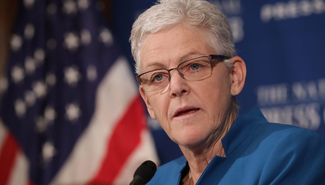 Biden climate chief Gina McCarthy to leave White House