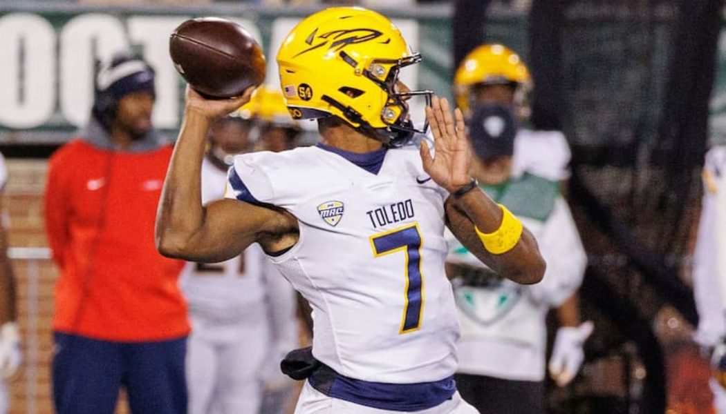 Central Michigan Chippewas-Toledo Rockets Same Game Parlay Picks With $1000 NCAAF Free Bet