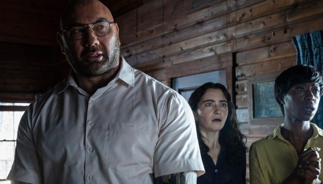 Dave Bautista Answers the First ‘Knock at the Cabin’ in Newest M. Night Shyamalan Horror Trailer