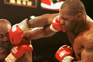 Evander Holyfield’s Gloves From Infamous Ear-Biting Fight With Mike Tyson Are up for Auction