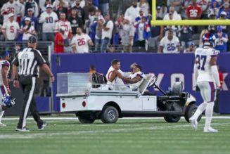 Giants Sterling Shepard Knee Injury Could Be Season-Ending