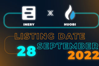 Huobi Global to List Inery Token on September 28th, 2022