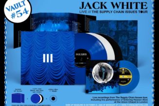 Jack White Announces New Live Album Recorded During Current Tour