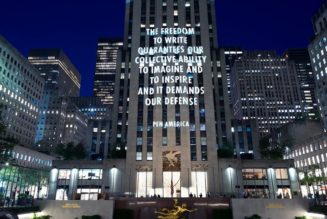 Jenny Holzer Unveils Massive Outdoor Installation at the Rockefeller Center