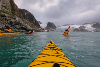 Kayaking in Svalbard: ice and isolation in the high Arctic