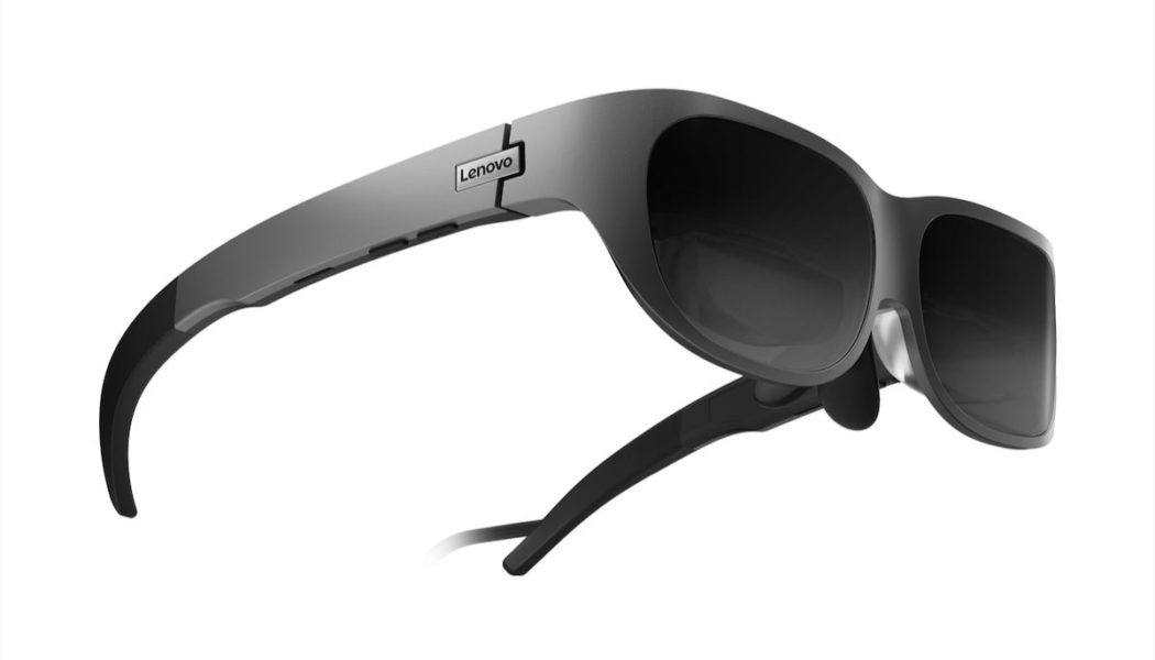 Lenovo’s Glasses T1 let you bring a private big screen display with you