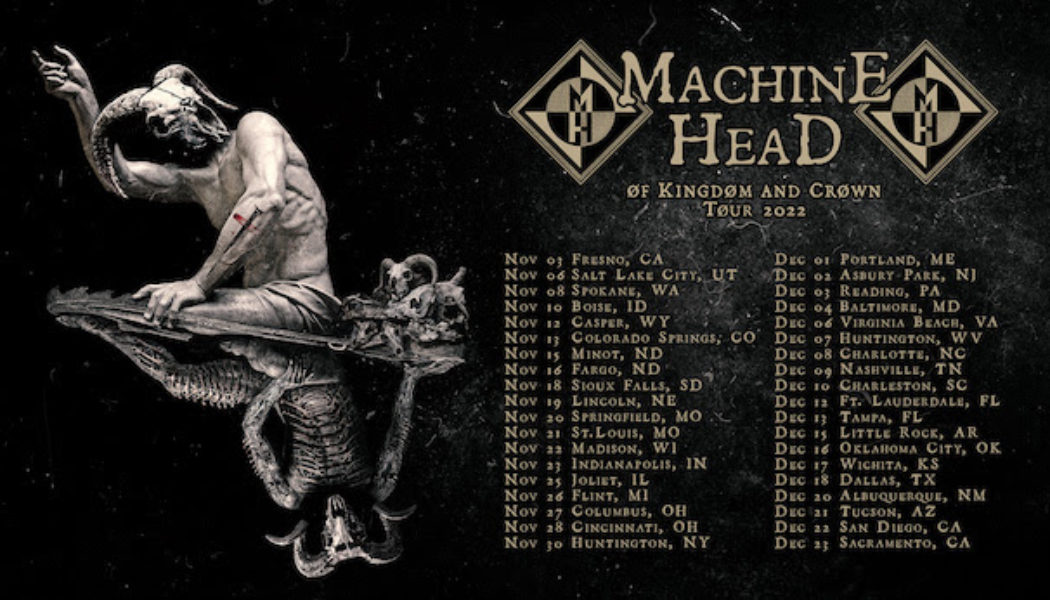 Machine Head Announce Fall 2022 US Tour