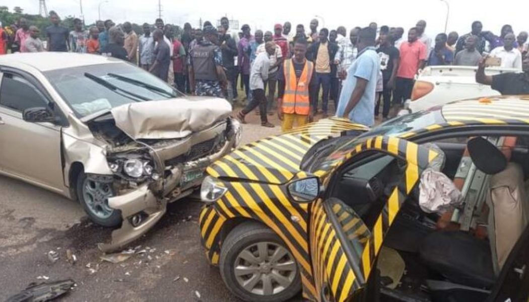 Many Injured As Traffic Services, VIO Officers Cause Accident While Chasing Offender In Abuja