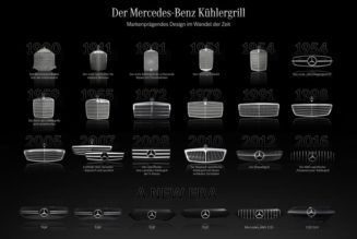 Mercedes-Benz Details 120 Years of Its History in Grille Design