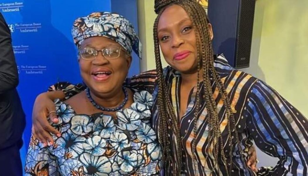 Okonjo-Iweala Meets Chimamanda Adichie