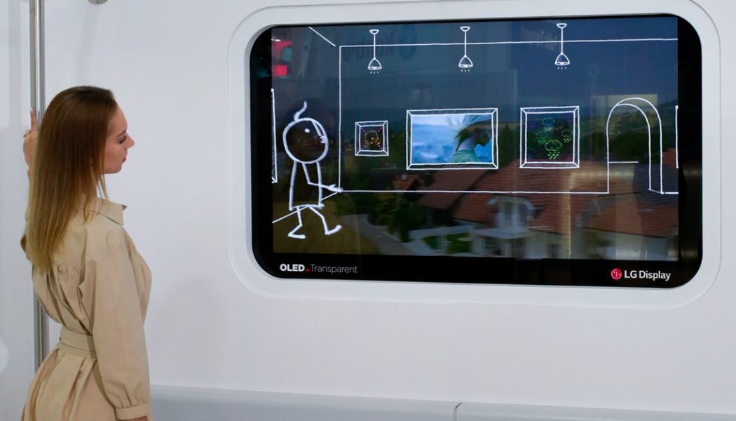 Please don’t let ads on transparent OLED ‘windows’ ruin train journeys