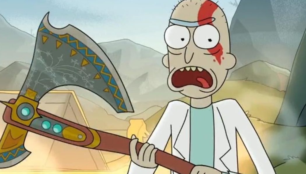 ‘Rick and Morty’ Transforms into ‘God of War’ In Latest Promo Sketch