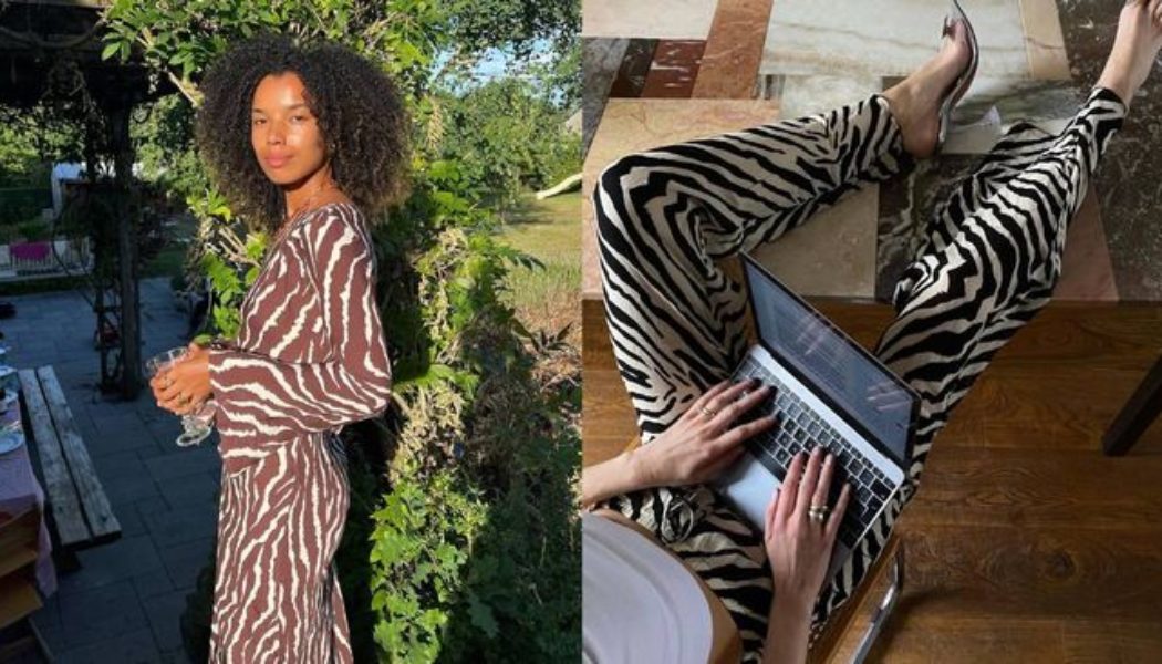 Sorry Leopard, Zebra Is The Only Animal Print We’re Buying Now