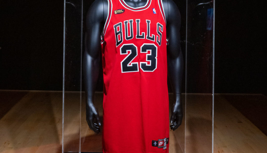 Swish: Someone Dropped A Record $10.1 Million Bag On Michael Jordan’s 1998 NBA Finals Jersey