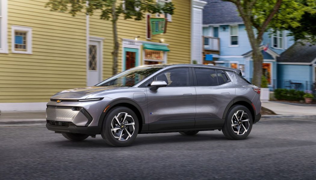 The 2024 Chevy Equinox EV is priced to be everyone’s first electric vehicle