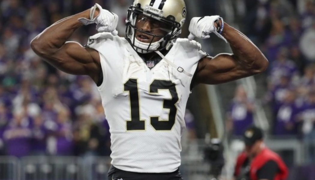 The old Michael Thomas was back for the Saints on Sunday