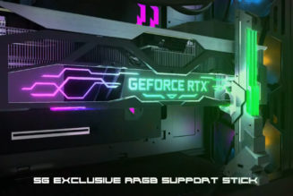 This RTX 4090 is so ridiculous it needs a ‘Dark Obelisk’ RGB support stick