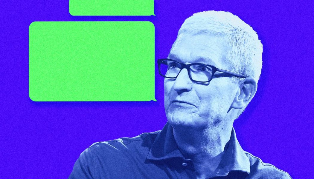 Tim Cook revealed the real reason Apple won’t fix green bubbles