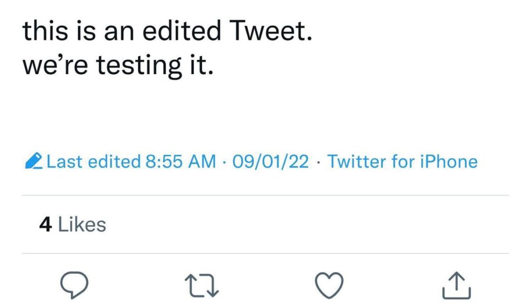 Twitter starts testing an edit button, but you have to pay for it