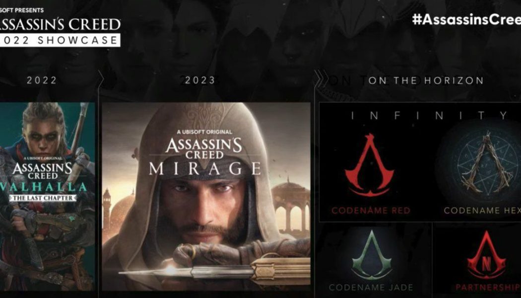 Ubisoft announces new Assassin’s Creed games set in Baghdad, Japan, and more