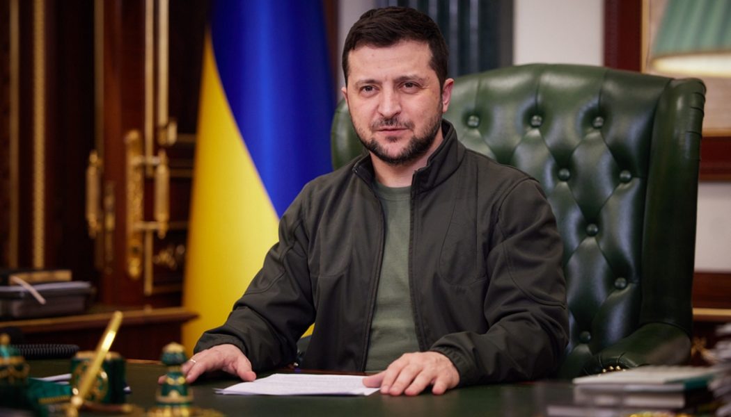 Ukraine’s President Zelenskyy Awards Universal Music With Peace Prize for Wartime Support