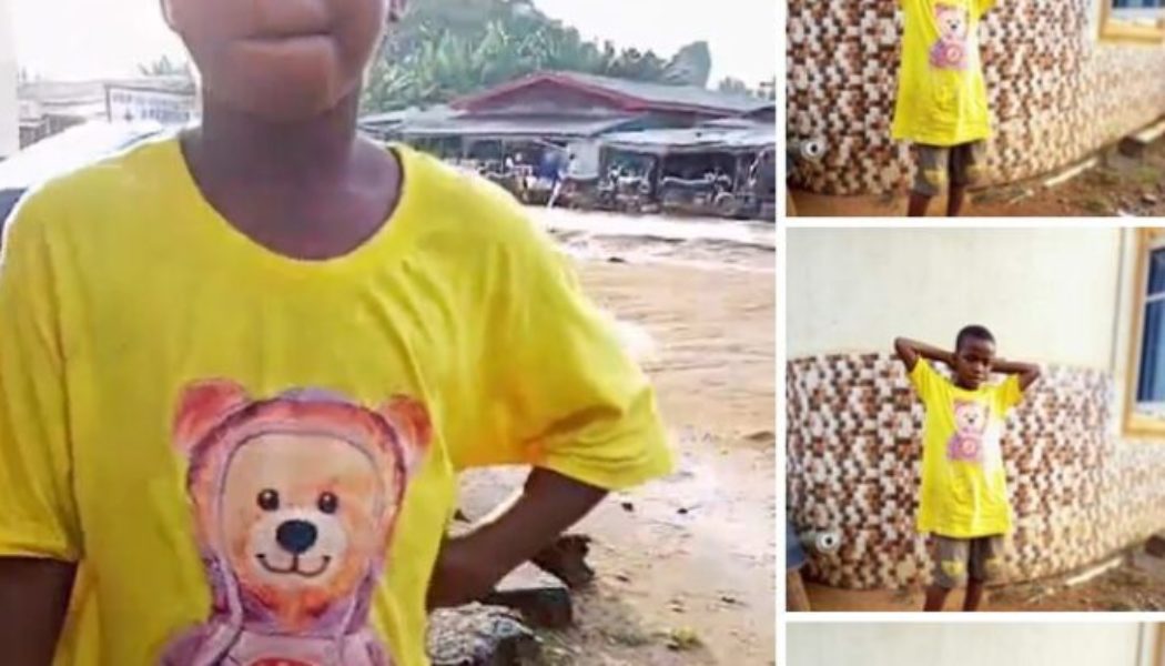 VIDEO: 9yrs Old Boy From Enugu State which father was killed by Police in 2020, Dumped in Edo State by Neighbor