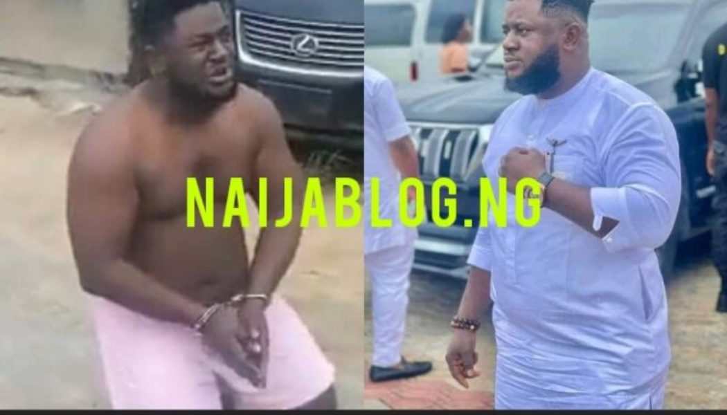 VIDEO: Abuja Big boy John Lyon – One Of The Alleged Kidnappers Terrorising Bayelsa State, Arrested In Abuja