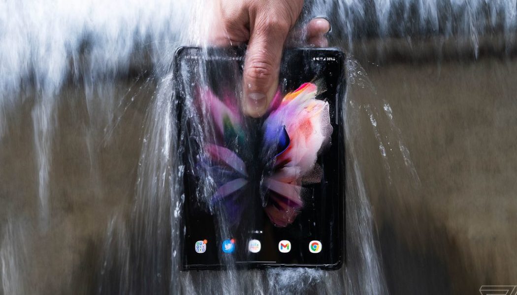 Wait, are you guys bringing your phones into the shower?