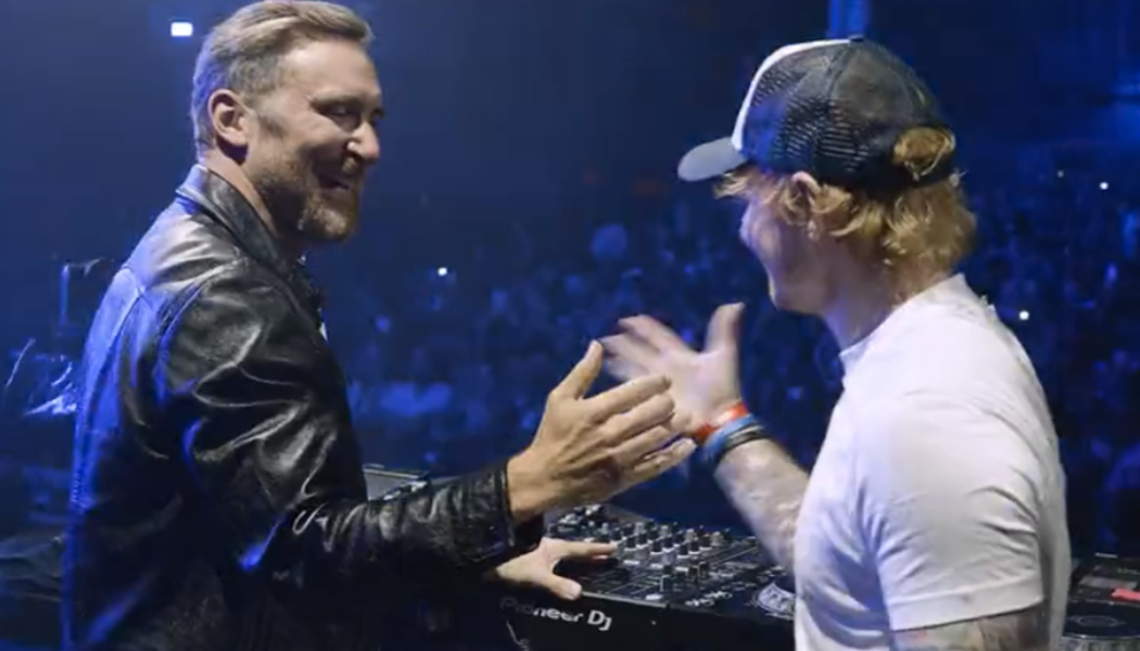 Watch Ed Sheeran Perform With David Guetta at Ushuaïa Ibiza