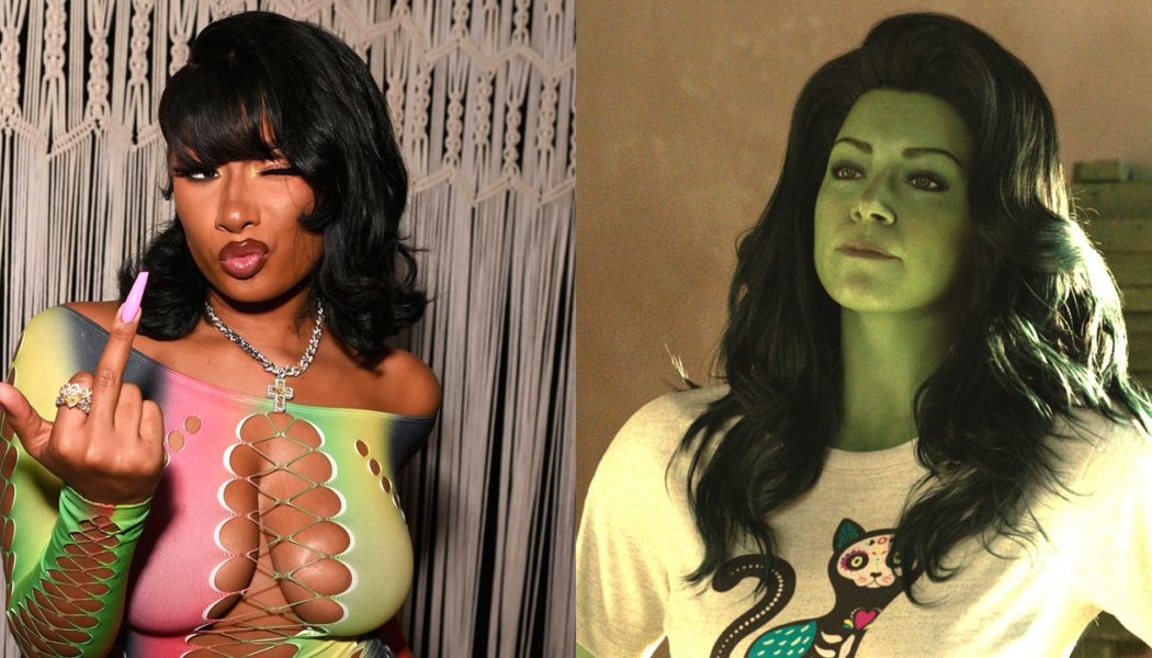 Watch Megan Thee Stallion Twerk With She-Hulk, Her New Lawyer