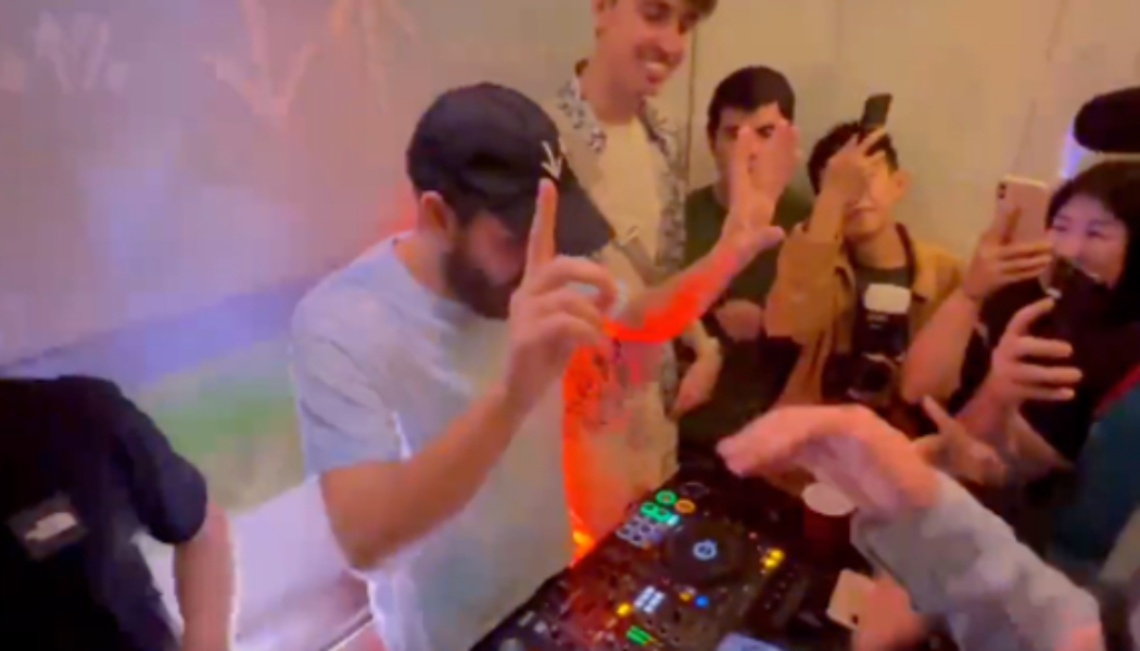 Watch San Holo DJ at a Pop-Up Rave In an Elevator