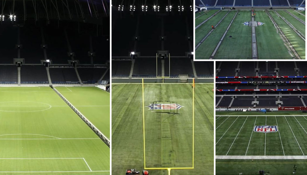 WATCH : Tottenham’s £1 Billion Stadium Transformed Into NFL Arena