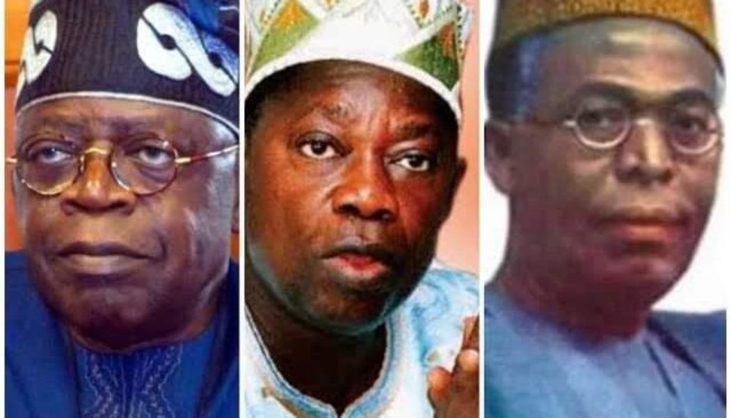 What Happened To Abiola, Awolowo Must Not Repeat Itself On Tinubu – South-West APC