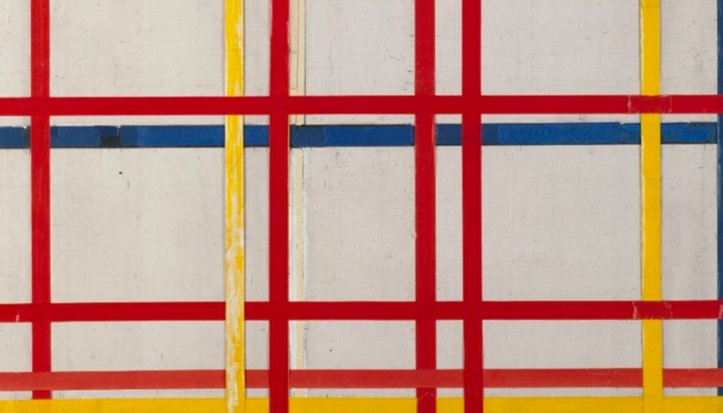 A Piet Mondrian Painting Has Been Hanging Upside Down for Over 75 Years