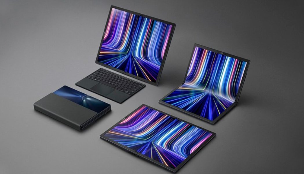 ASUS Introduces World’s First 17-Inch Foldable OLED Laptop