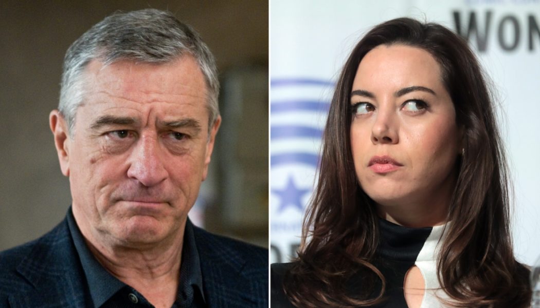 Aubrey Plaza “Freaked Out” Robert De Niro: “I Did Some Questionable Things”