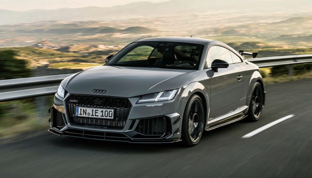 Audi Salutes a Staple With Their TT RS Coupe “Iconic Edition”