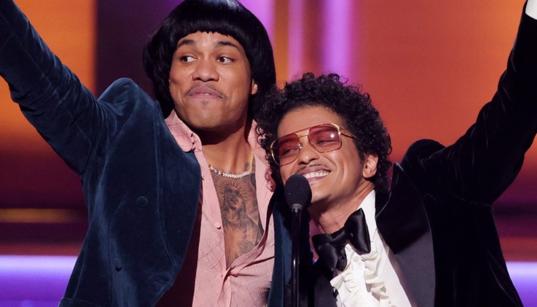 Bruno Mars and Anderson .Paak’s Silk Sonic Withdraws Album From Grammy Consideration