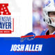 Buffalo Bills’ Josh Allen Announced As AFC Offensive Player Of The Week