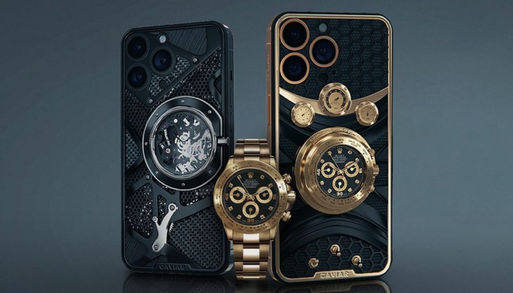 Caviar’s “Grand Complications” iPhone 14 Features a Built-In Rolex Daytona