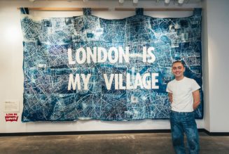 Corbin Shaw Debuts Large-Scale ‘London Tapestry’ for Levi’s